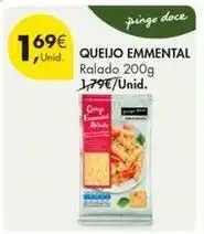 Pingo Doce Pingo doce - queijo emmental promoção