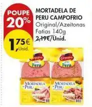 Pingo Doce Campofrio - mortadela promoção