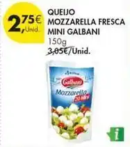 Pingo Doce Galbani - queijo mozzarella fresca mini promoção