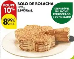 Pingo Doce Bolo de bolacha promoção