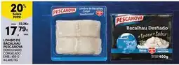 Continente Bom dia Pescanova - bacalhau desnado promoção