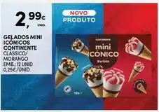 Continente Bom dia Continente - gelados mini icónicos promoção