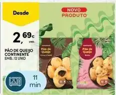 Continente Bom dia Continente - pão de queijo promoção