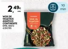 Continente Bom dia Continente - wok de vegetais asiatico promoção