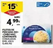 Continente Bom dia Continente - filetes de pescada-do-cabo msc promoção