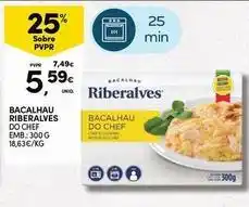 Continente Bom dia Riberalves - bacalhau promoção