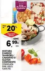 Continente Bom dia Continente - mistura p/arroz tamboril/ camarao s/gluten promoção
