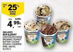 Continente Bom dia Ben&jerry´s - gelado promoção