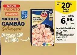 Continente Bom dia Iglo - miolo gambao promoção