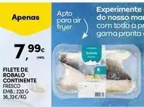 Continente Bom dia Gama - filete de robalo continente promoção