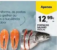 Continente Bom dia As - postas de salmão promoção