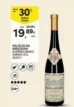 Continente Bom dia Alvarinho - palacio da breiofeira alvainho, branco promoção