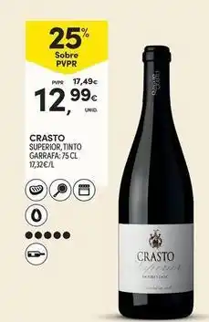 Continente Bom dia Superior, tinto garrafa promoção