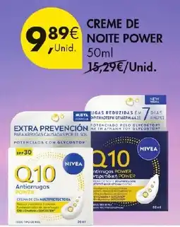 Pingo Doce Creme de noite power promoção