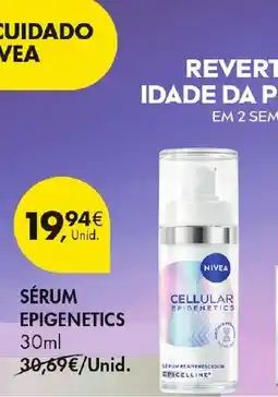 Pingo Doce Nivea sérum epigenetics promoção
