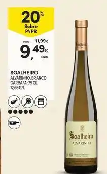 Continente Bom dia Soalheiro - alvarinho, branco garrafa promoção