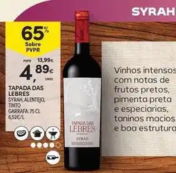 Continente Bom dia Alentejo - tapada das lebres promoção