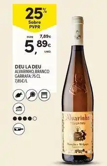 Continente Bom dia Alvarinho - deu deu promoção