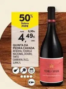Continente Bom dia Nacional - quinta da pedra cavada promoção