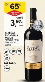 Continente Bom dia Premium - albaenza escadaria maior , tinto promoção