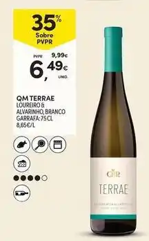 Continente Bom dia Alvarinho - qm terrae loureiro 6 alvarinho branco promoção