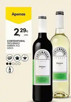 Continente Bom dia Contemporal - tinto/branco promoção