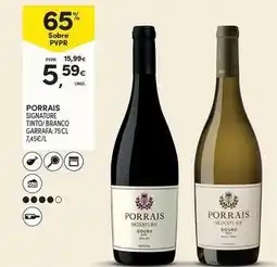Continente Bom dia A+ - porrais signature tinto/branco promoção