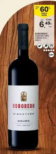 Continente Bom dia Campofrio - vino tinto roboredo d.o. ribera del duero promoção