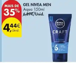 Pingo Doce gel nivea men aqua promoção