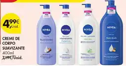 Pingo Doce Nivea creme de corpo suavizante promoção
