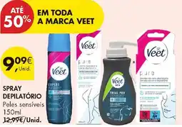 Pingo Doce Spray depilatório veet promoção