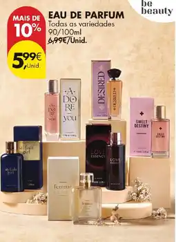 Pingo Doce be beauty eau de parfum promoção