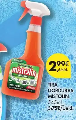 Pingo Doce Tira gorduras mistolin promoção