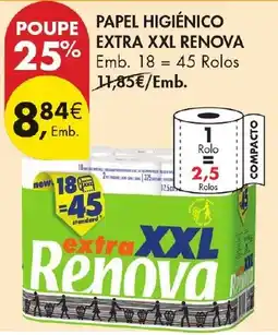 Pingo Doce papel higienico extra xxl renova promoção
