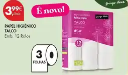 Pingo Doce Papel higiénico talco promoção