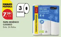 Pingo Doce Papel Higiênico Clássico Pingo Doce promoção