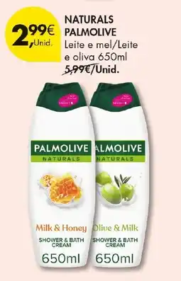 Pingo Doce Palmolive naturals leite e mel promoção