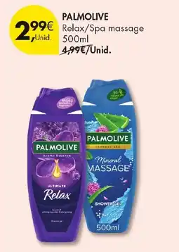 Pingo Doce Palmolive relax/spa massage promoção