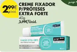 Pingo Doce Creme fixador pingo doce promoção