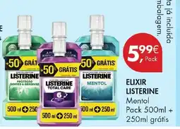 Pingo Doce elixir listerine mentol promoção