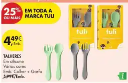 Pingo Doce talheres em silicone tuli promoção
