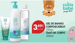 Pingo Doce Cuida Bebé Pingo Doce Gel de Banho Corpo&Cabelo promoção