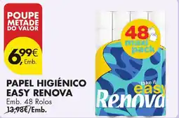 Pingo Doce Papel higiênico easy renova promoção