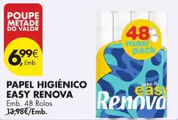 Pingo Doce Papel higiênico easy renova promoção