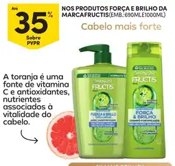 Continente garnier fructis champô fortificante promoção