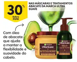 Continente Nas máscaras e tratamentos abacate da marca ultra suave promoção