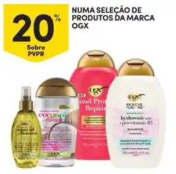 Continente Numa seleção de produtos da marca ogx promoção