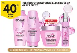 Continente Nos produtos glycolic gloss core da marca elvive promoção
