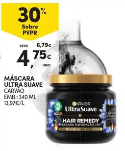 Continente Carnier máscara ultra suave carvão promoção