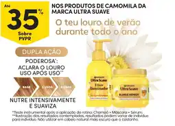 Continente Nos produtos de camomila da marca ultra suave promoção
